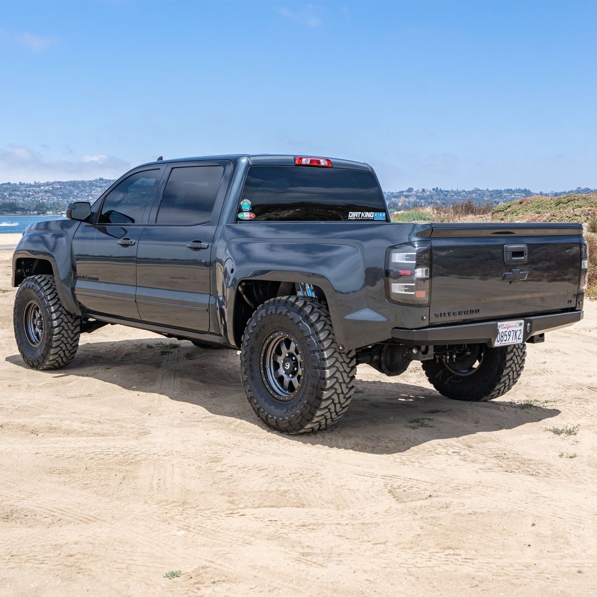 Dirt King Long Travel Shackles | GMC Sierra 1500 (1999 - 2018) | Truck Brigade