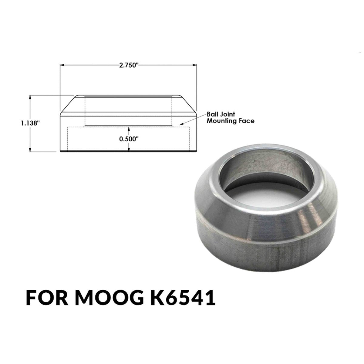 Dirt King Lower Arm Ball Joint Cups | Truck Brigade