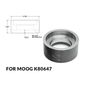 Dirt King Lower Arm Ball Joint Cups | Truck Brigade