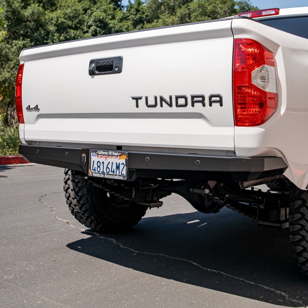 Dirt King Plate Rear Bumper | Toyota Tundra (2014 - 2021) | Truck Brigade