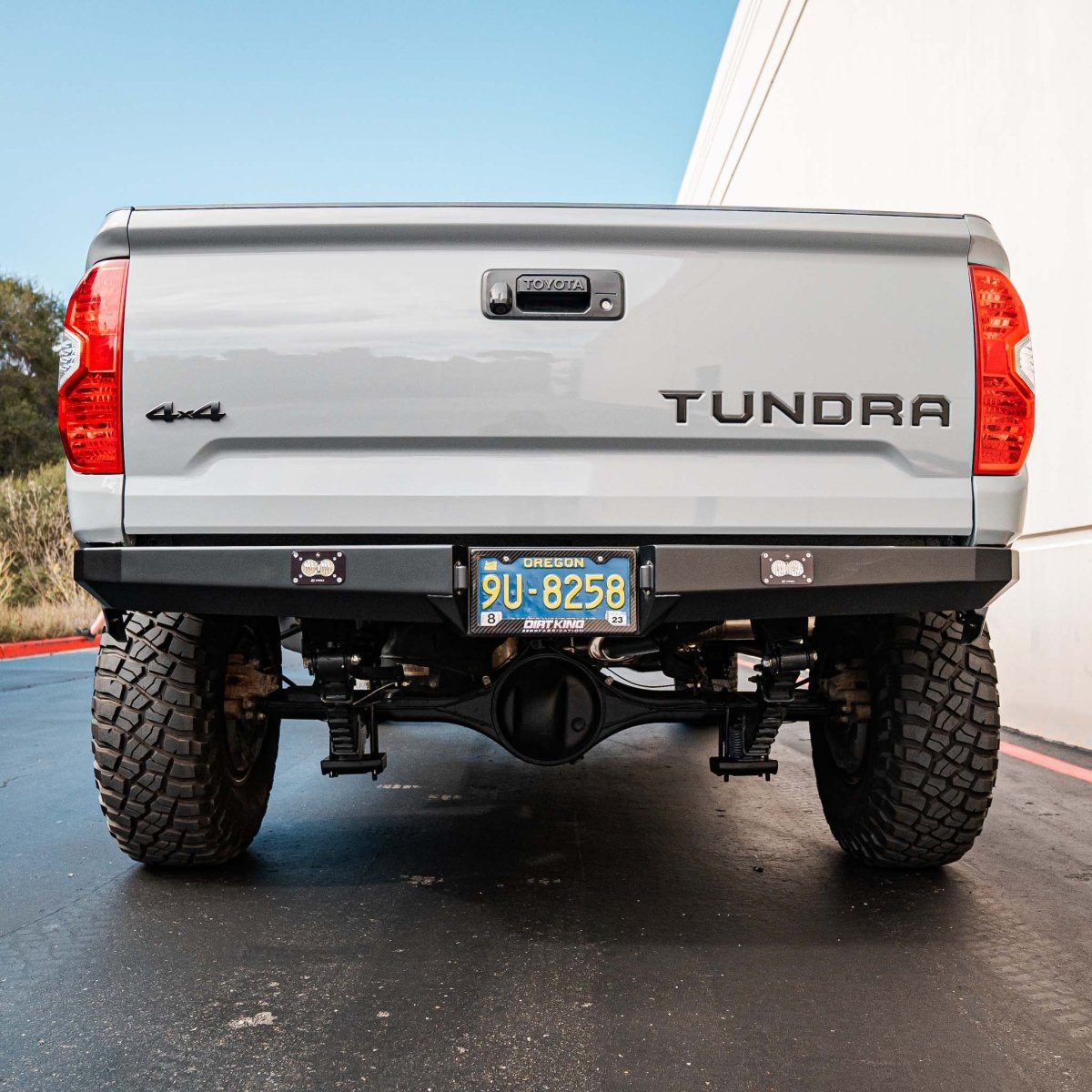Dirt King Plate Rear Bumper | Toyota Tundra (2014 - 2021) | Truck Brigade