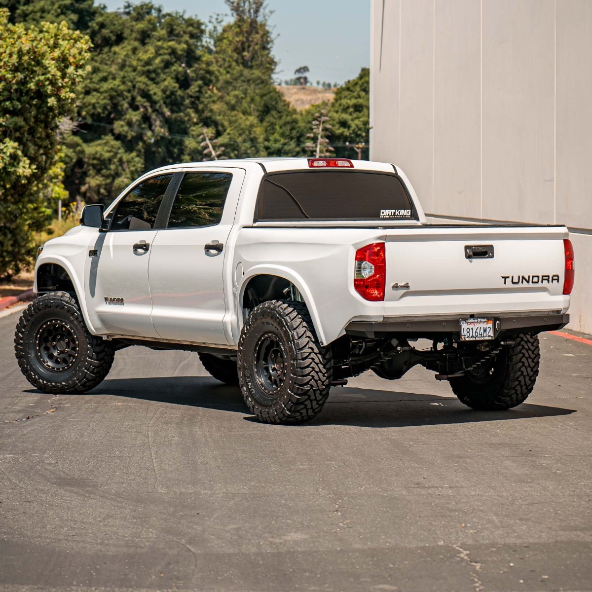 Dirt King Plate Rear Bumper | Toyota Tundra (2014 - 2021) | Truck Brigade