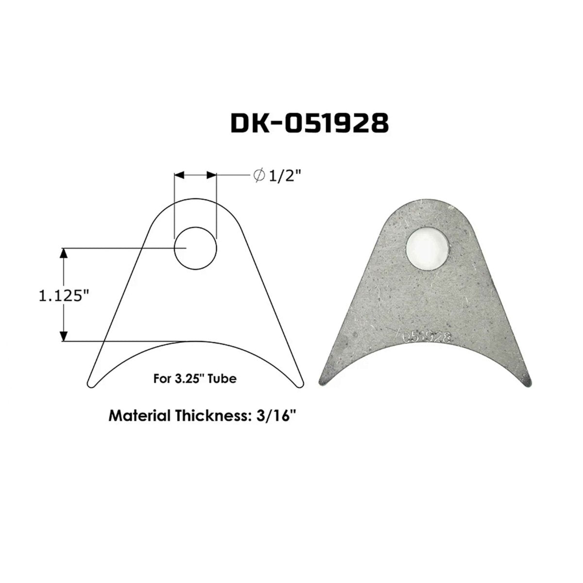 Dirt King Radius Tabs | Truck Brigade