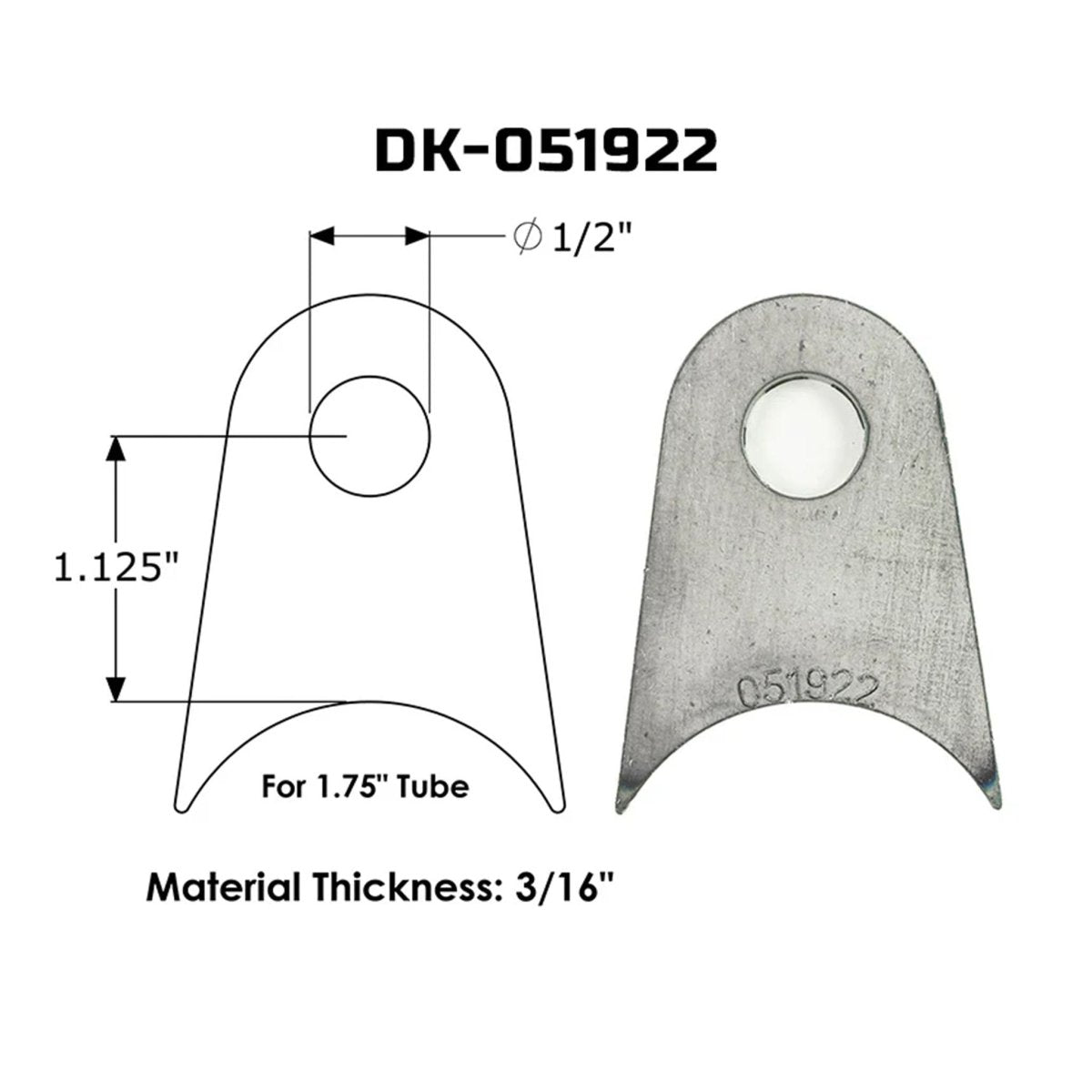 Dirt King Radius Tabs | Truck Brigade