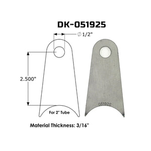 Dirt King Radius Tabs | Truck Brigade