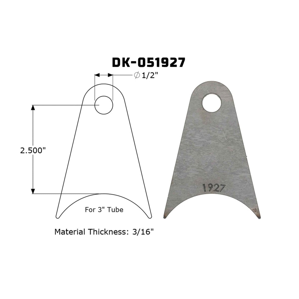 Dirt King Radius Tabs | Truck Brigade