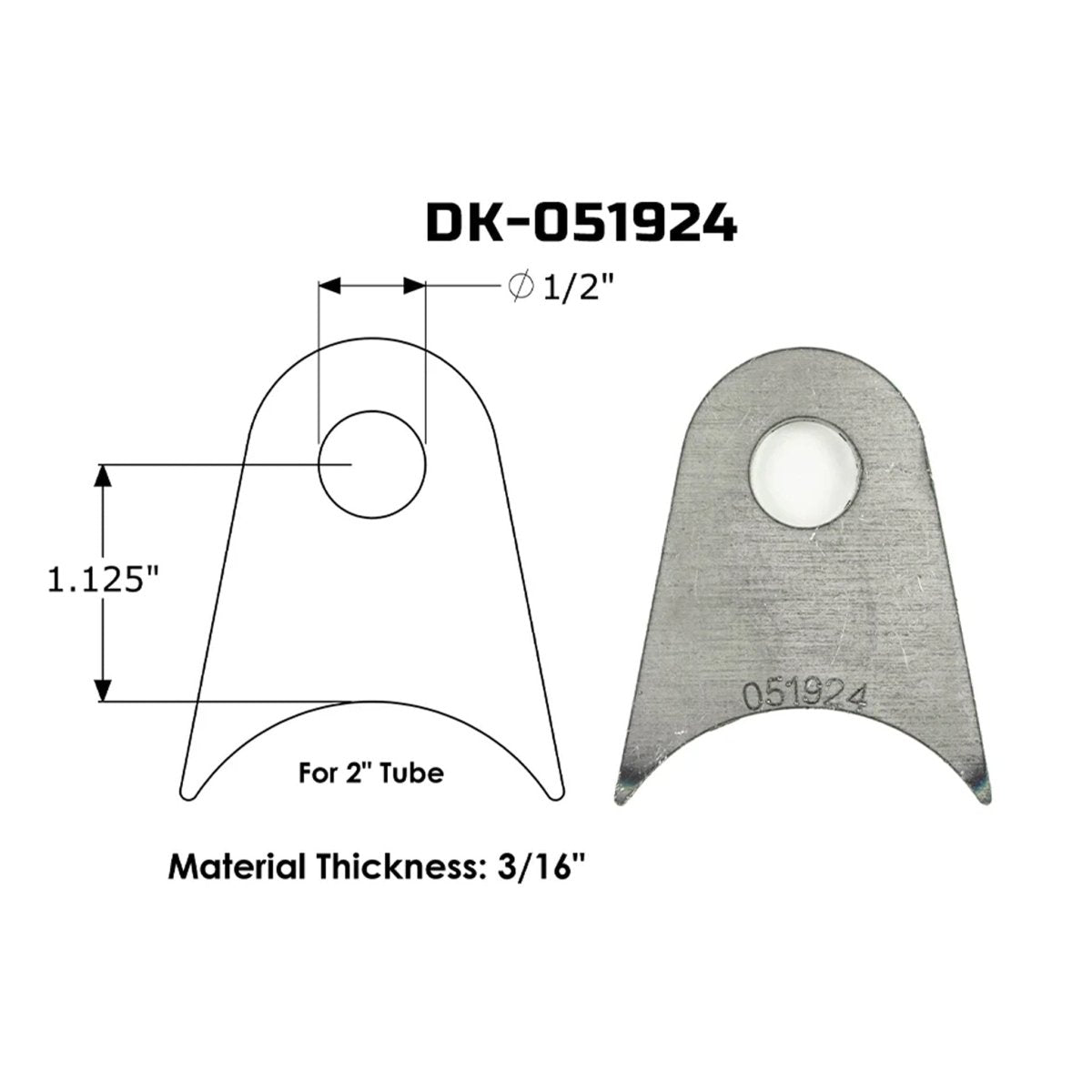 Dirt King Radius Tabs | Truck Brigade