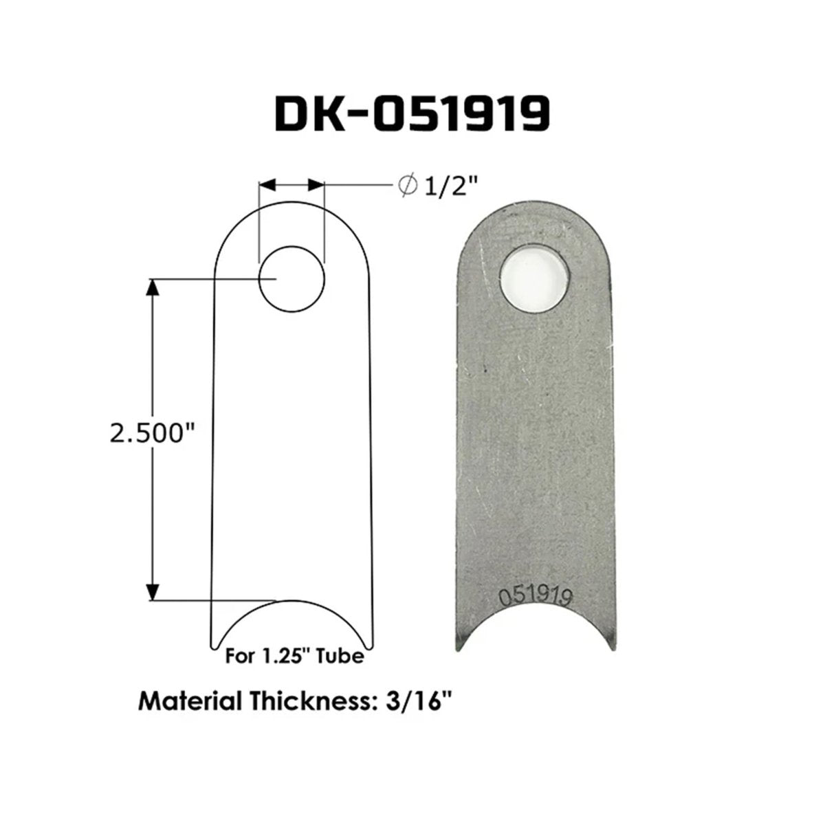 Dirt King Radius Tabs | Truck Brigade