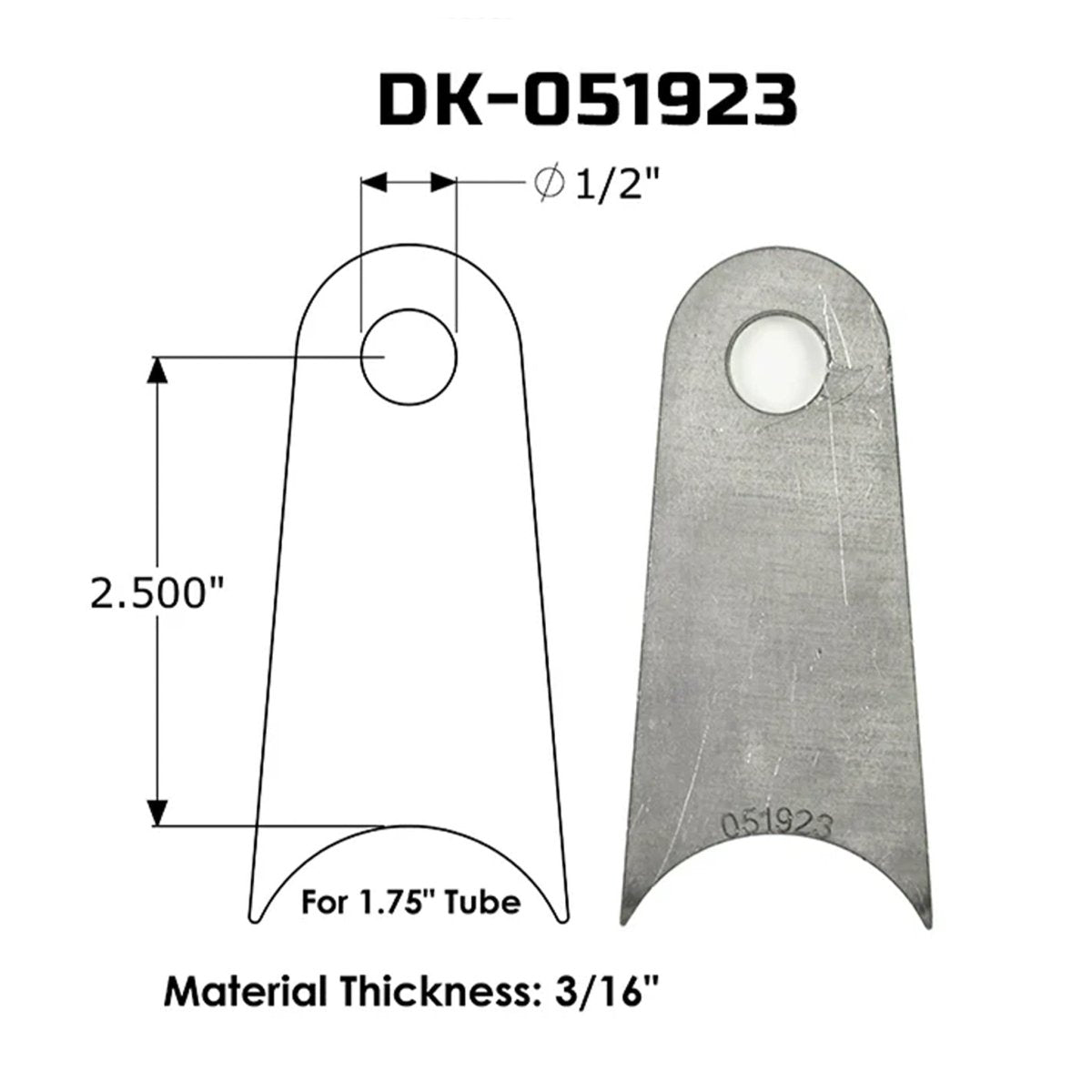 Dirt King Radius Tabs | Truck Brigade