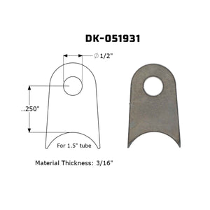 Dirt King Radius Tabs | Truck Brigade