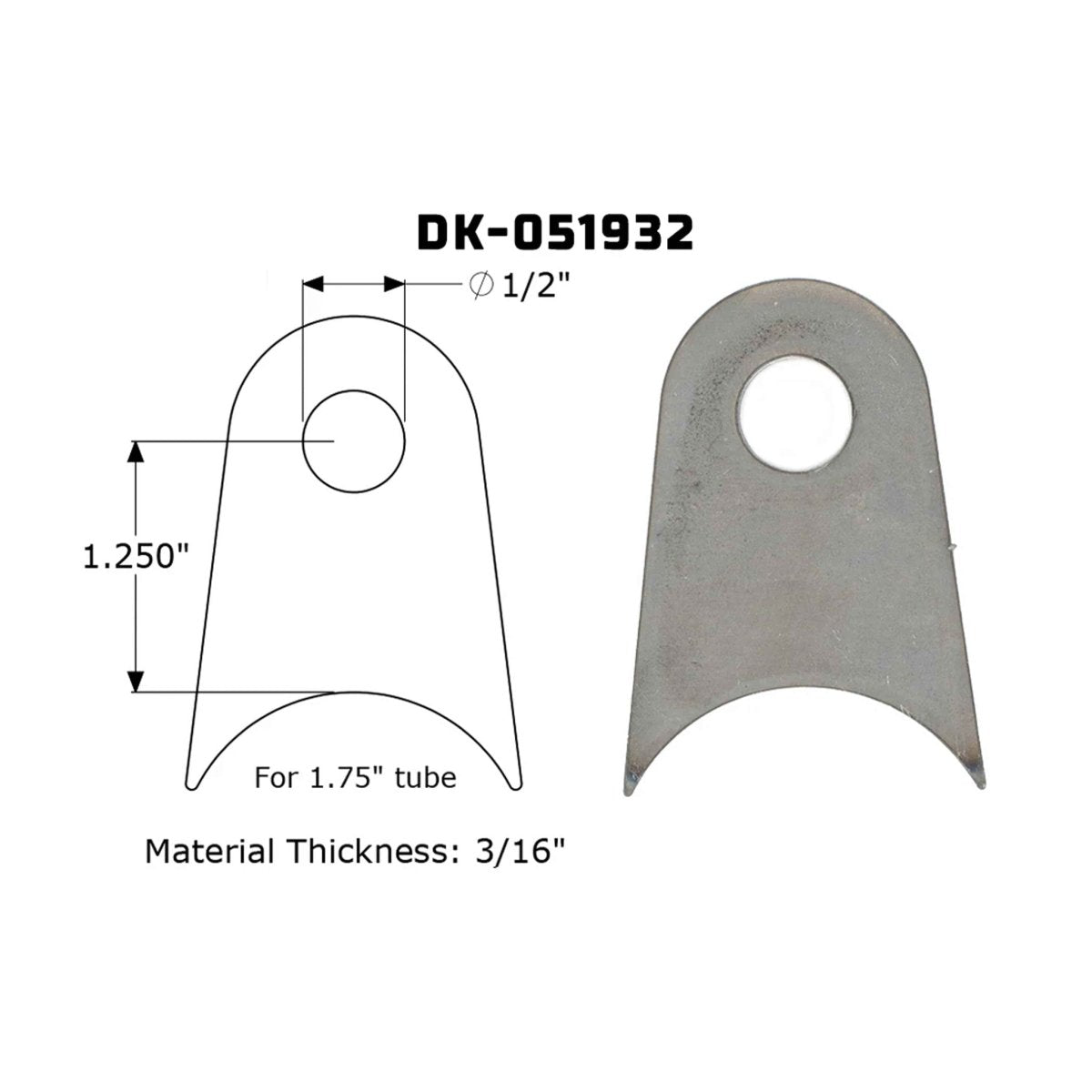 Dirt King Radius Tabs | Truck Brigade