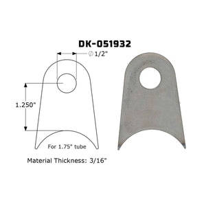 Dirt King Radius Tabs | Truck Brigade