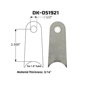 Dirt King Radius Tabs | Truck Brigade