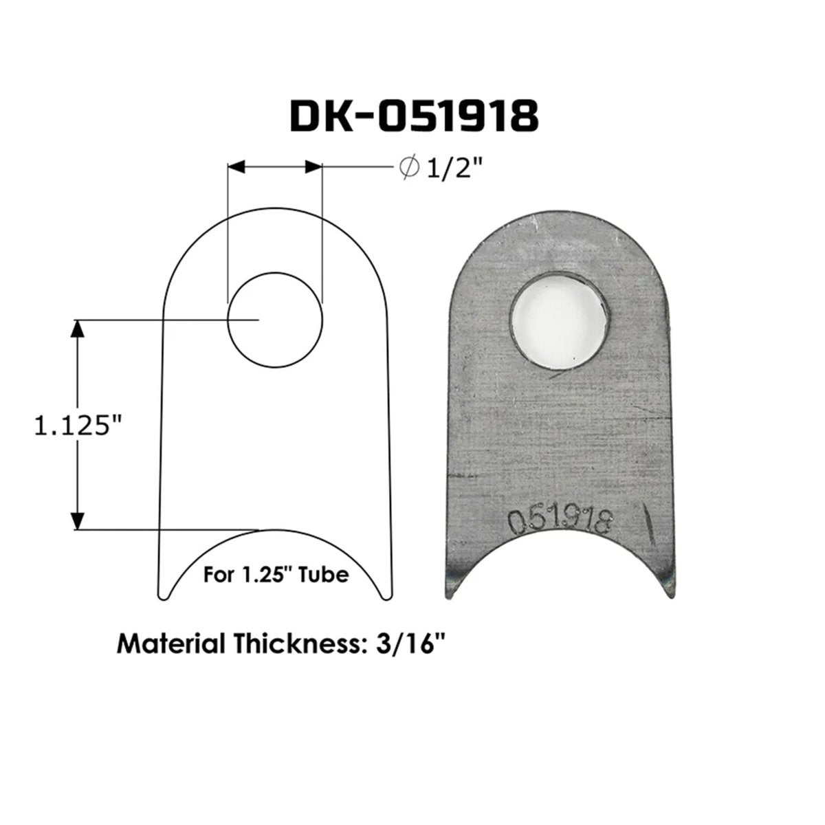 Dirt King Radius Tabs | Truck Brigade