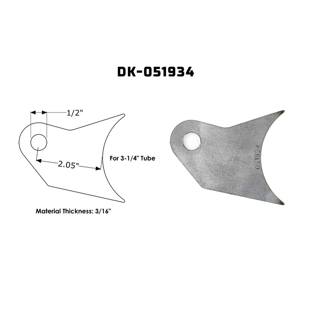 Dirt King Radius Tabs | Truck Brigade