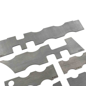 Dirt King Rear Frame Plate Kit | Toyota Tacoma (2005 - 2023) | Truck Brigade