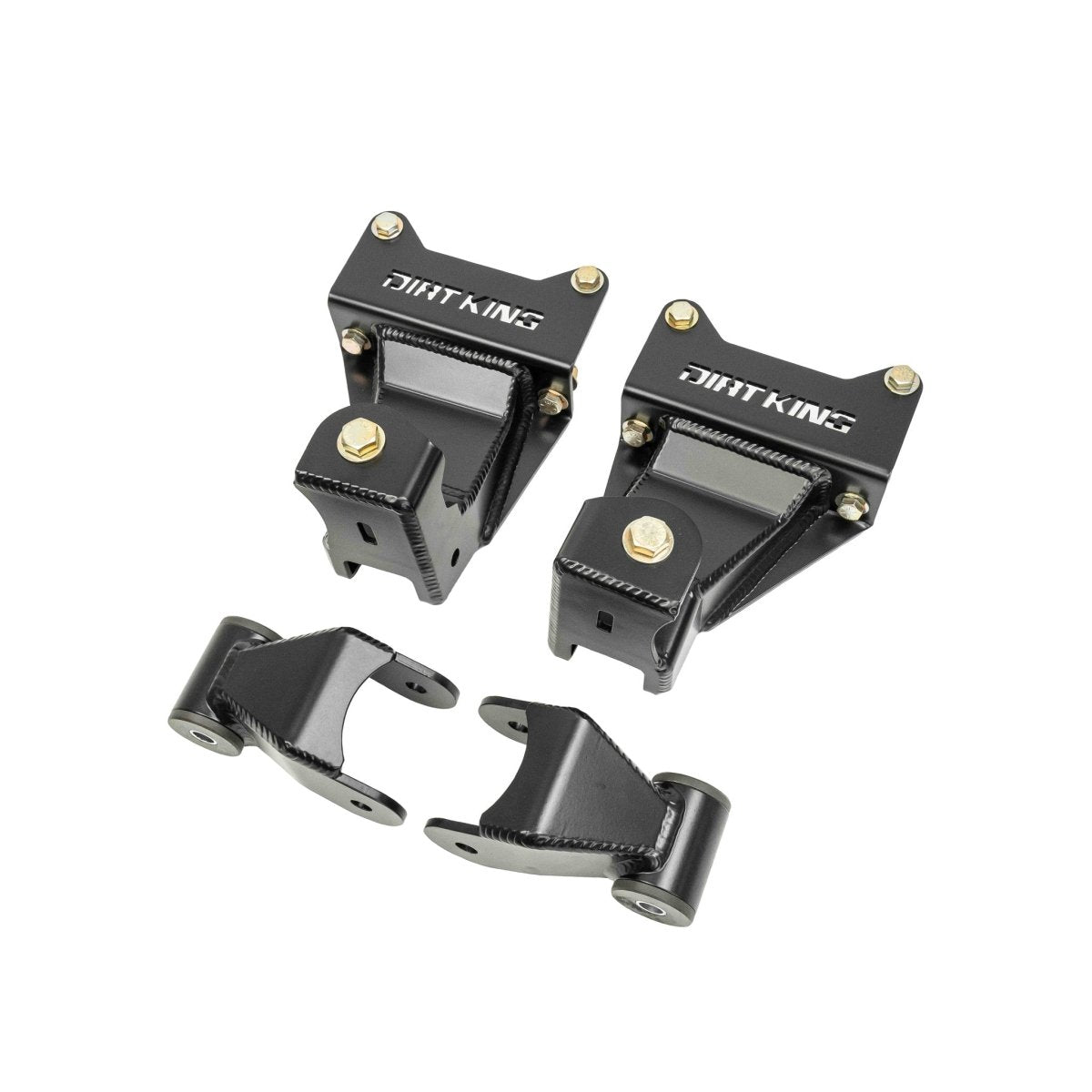 Dirt King Shackle &amp; Hanger Kit | Toyota Tacoma (2005 - 2023) | Truck Brigade