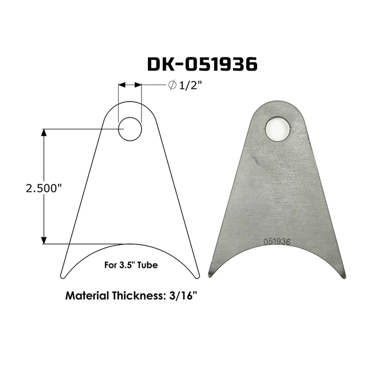 Dirt King Shock Tabs | Truck Brigade