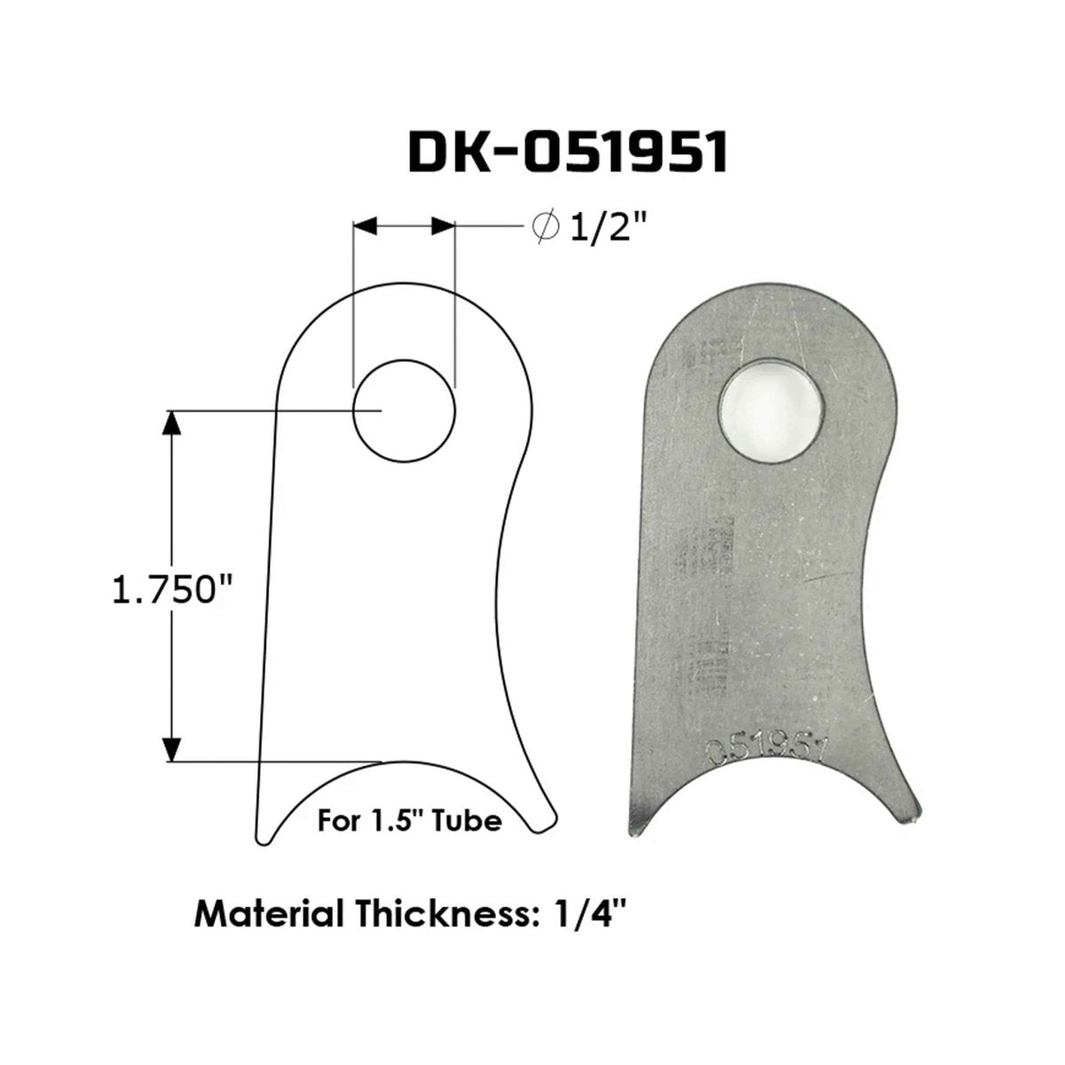 Dirt King Shock Tabs | Truck Brigade