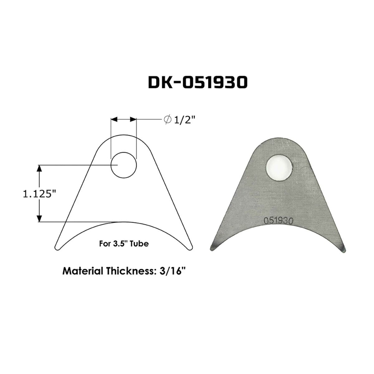 Dirt King Shock Tabs | Truck Brigade