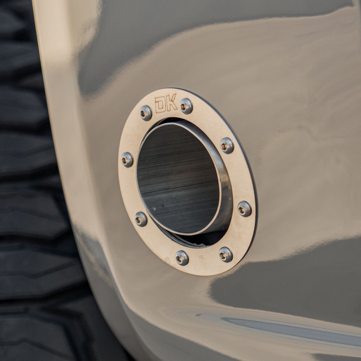 Dirt King Side Exit Exhaust Bezels | Truck Brigade