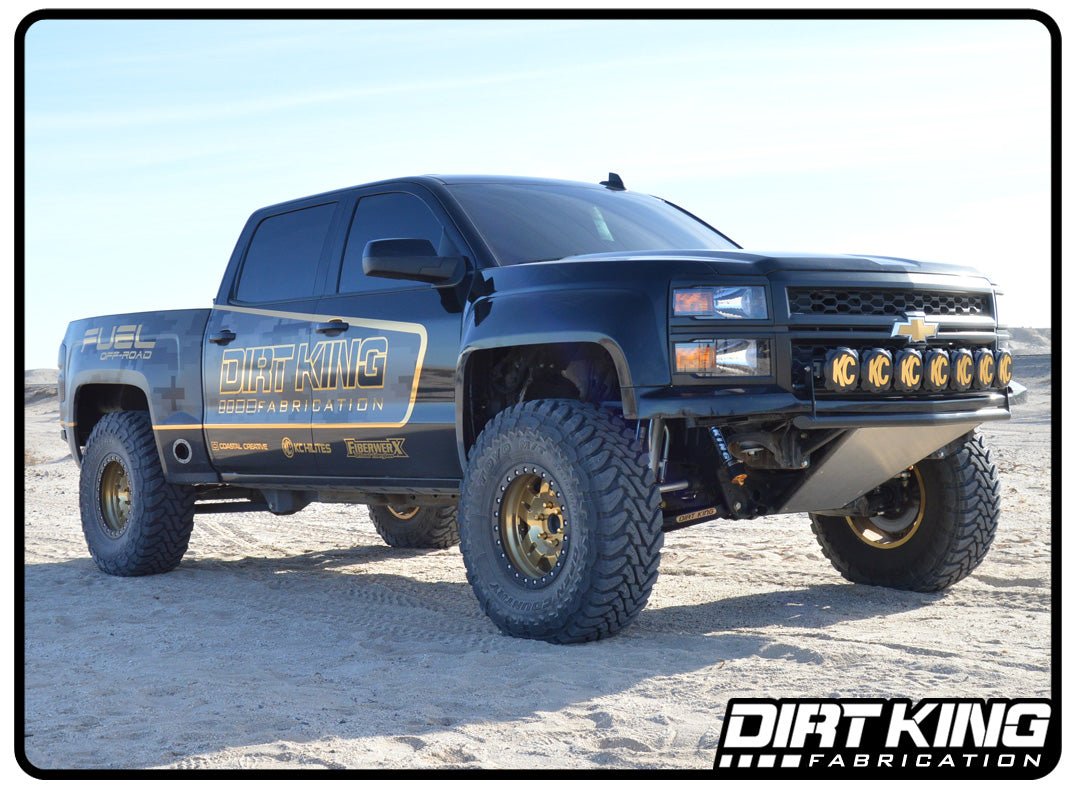 Dirt King Side Exit Exhaust Bezels | Truck Brigade