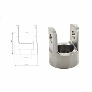 Dirt King Steering Clevis | Truck Brigade