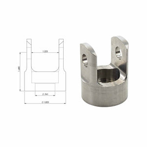 Dirt King Steering Clevis | Truck Brigade
