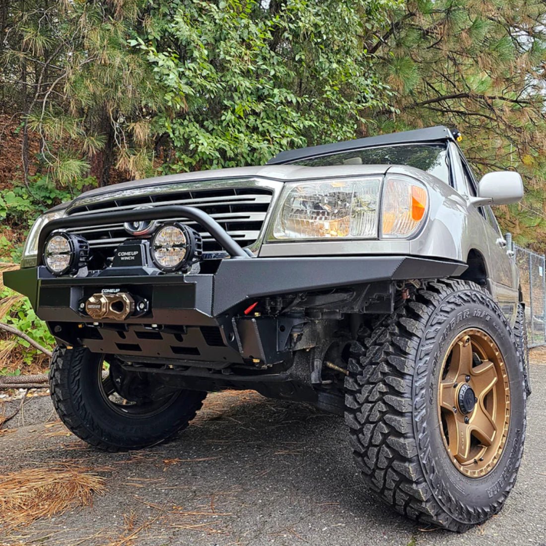 Dissent Off-Road Extreme Clearance Modular Front Bumper | Toyota Land Cruiser 100 Series (1998-2007) - Truck Brigade
