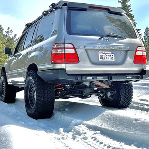 Dissent Off-Road Extreme Clearance Rear Bumper | Toyota Land Cruiser 100 Series (1998-2007) - Truck Brigade