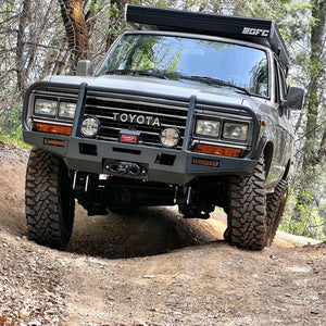 Dissent Off-Road Modular Front Bumper | Toyota Land Cruiser FJ60 Series (1981-1987) - Truck Brigade