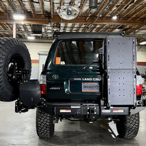 Dissent Off-Road Modular Rear Bumper | Toyota Land Cruiser 80 Series (1990-1997) - Truck Brigade