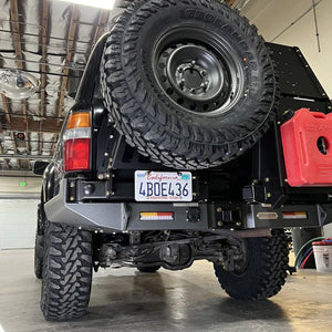 Dissent Off-Road Modular Rear Bumper | Toyota Land Cruiser 80 Series (1990-1997) - Truck Brigade