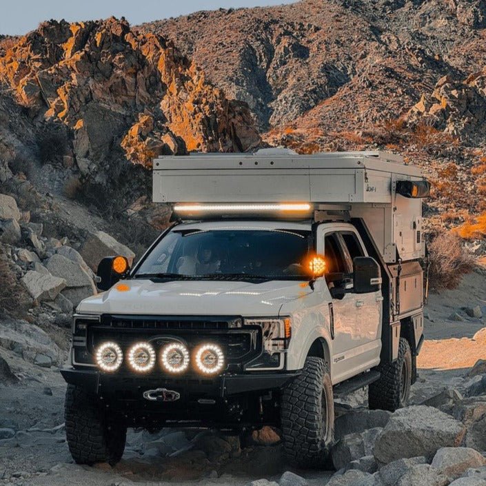 Dissent Off-Road Modular Winch Front Bumper F350 | Truck Brigade