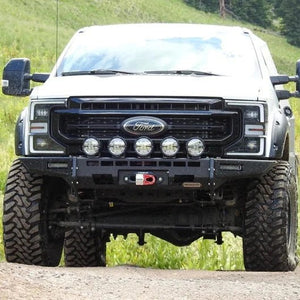 Dissent Off-Road Modular Winch Front Bumper | Ford F350 (2017-2022) - Truck Brigade