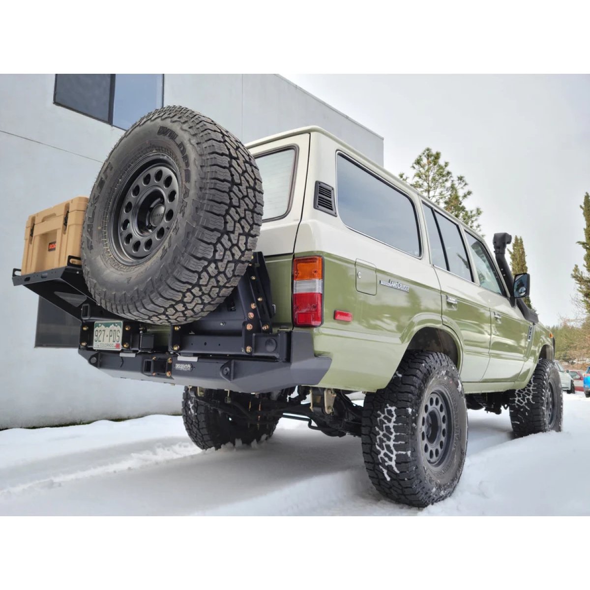 Dissent Off - Road Rear Bumper | Toyota Land Cruiser FJ62 (1988–1990) | Truck Brigade