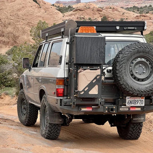 Dissent Off-Road Single Jerry Can Mount for Overland Panel and Pro Swing-Outs - Truck Brigade