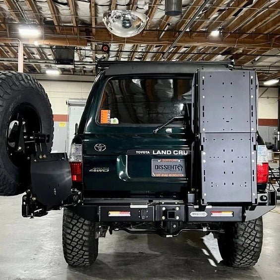 Dissent Off-Road Tire Carrier Swing-Out - Truck Brigade