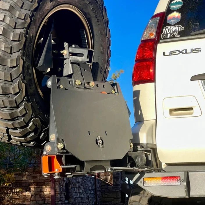 Dissent Off-Road Tire Carrier Swing-Out - Truck Brigade