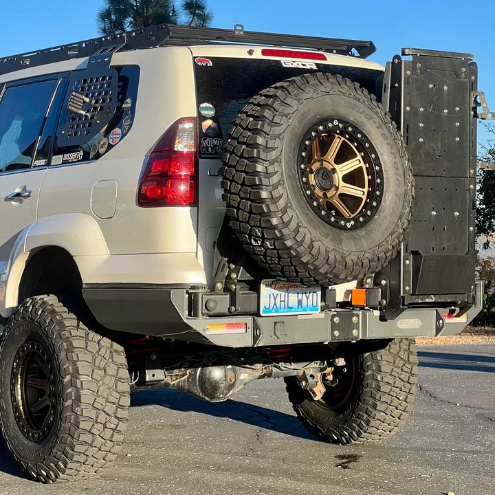 Dissent Off-Road Tire Carrier Swing-Out - Truck Brigade