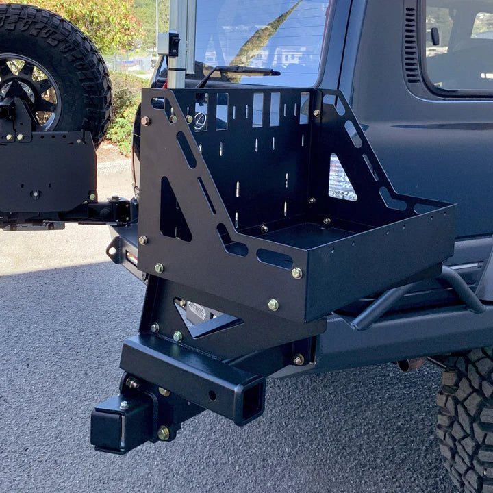 Dissent Off-Road Triple Jerry Can Basket Swing-Out | Truck Brigade