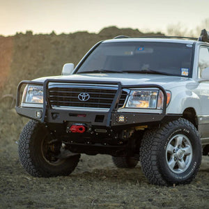 Dissent Off-Road Ultra-High Clearance Modular Front Bumper | Toyota Land Cruiser 100 Series (1998-2007) - Truck Brigade