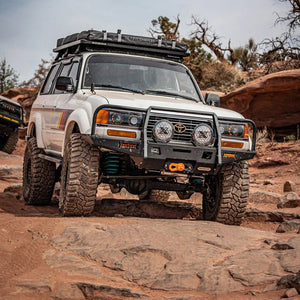 Dissent Off-Road Ultra-High Clearance Modular Front Bumper | Toyota Land Cruiser 80 Series (1990-1997) - Truck Brigade