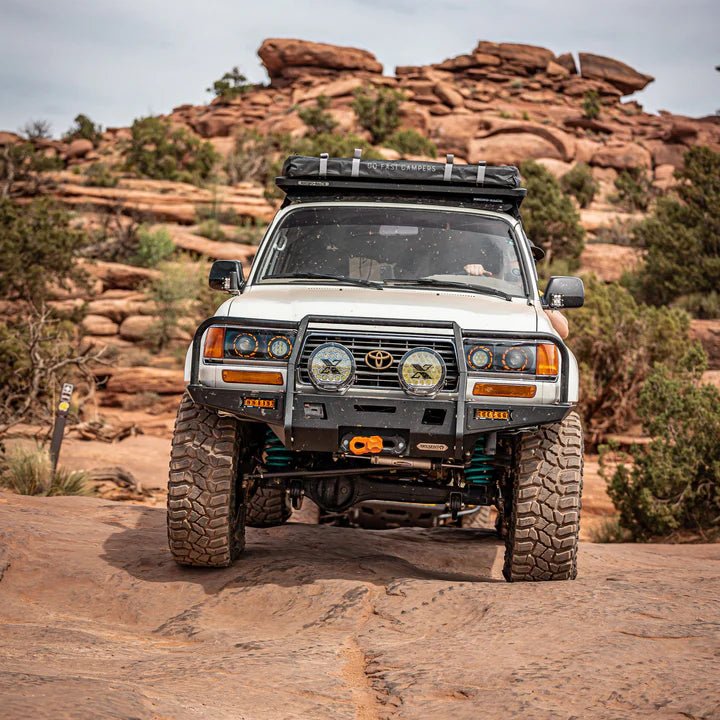 Dissent Off-Road Ultra-High Clearance Modular Front Bumper | Toyota Land Cruiser 80 Series (1990-1997) - Truck Brigade