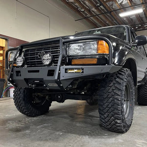 Dissent Off-Road Ultra-High Clearance Modular Front Bumper | Toyota Land Cruiser 80 Series (1990-1997) - Truck Brigade