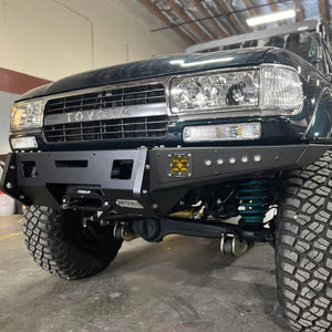 Dissent Off-Road Ultra-High Clearance Modular Front Bumper | Toyota Land Cruiser 80 Series (1990-1997) - Truck Brigade