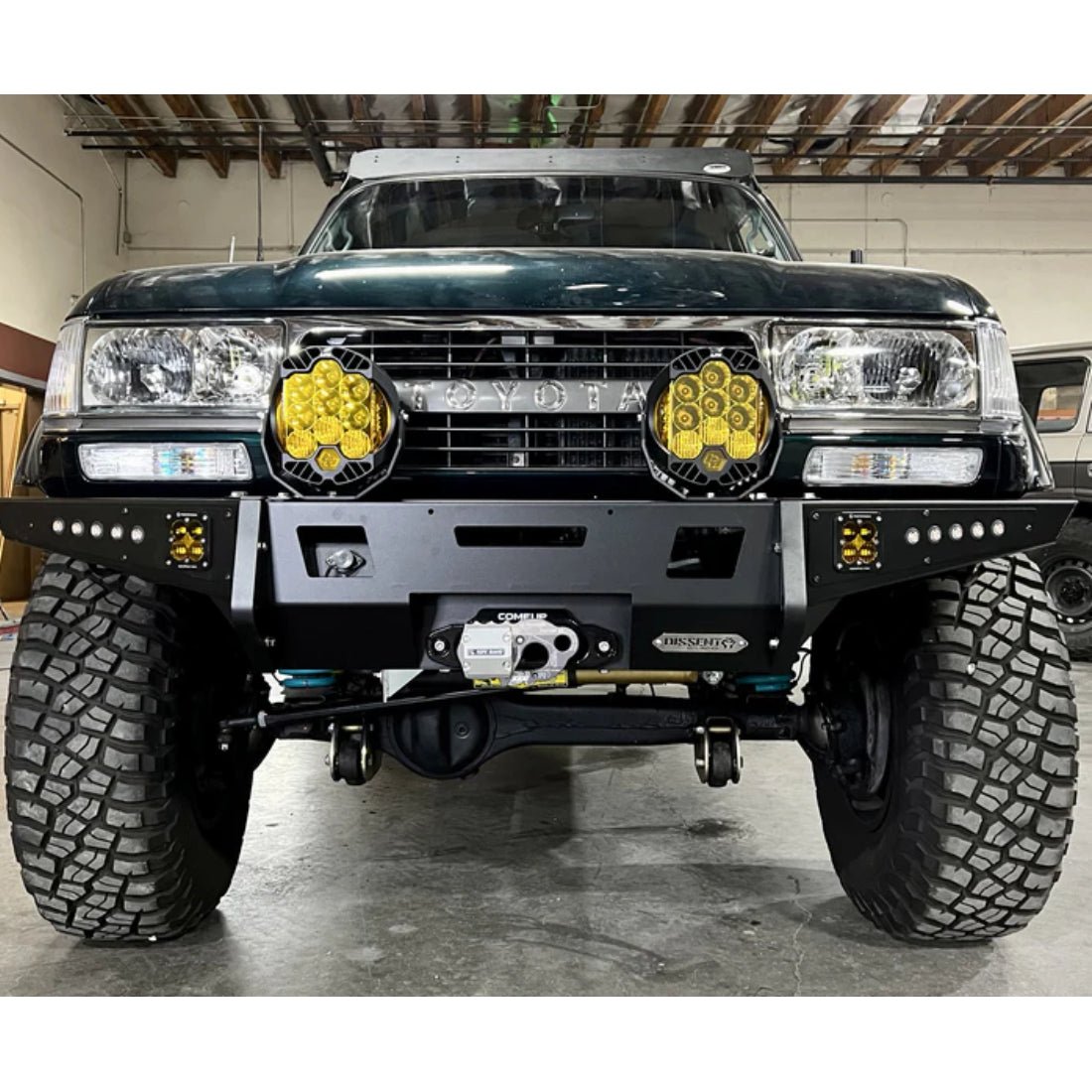 Dissent Off-Road Ultra-High Clearance Modular Front Bumper LC80 | Truck ...