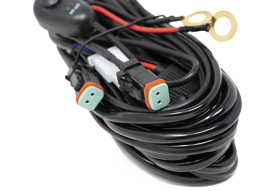 Cali Raised Wiring Harness - Dual Leg