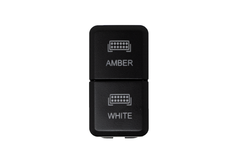 Cali Raised Dual Function Toyota OEM Style  Switch Tall Style - Amber and White