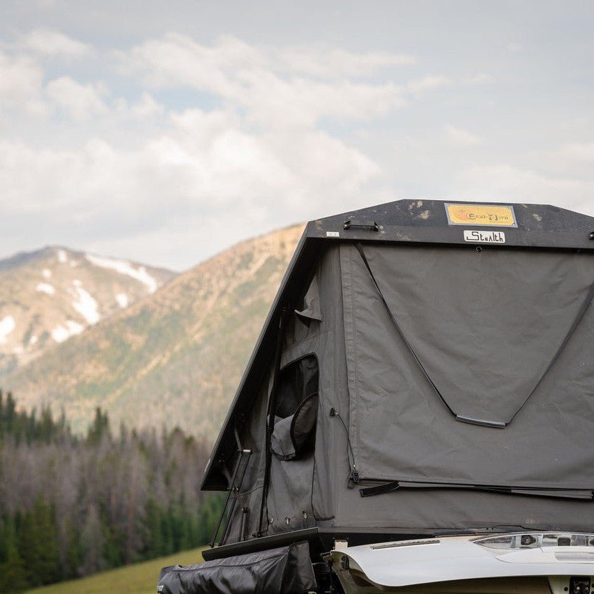 stealth camping tent Eezi-Awn Stealth Hard Shell Roof Top Tent